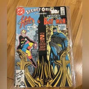 NWT Comic DC ORIGINS HALO & BATMAN